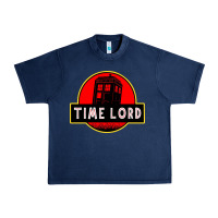 Navy dr who park time lord Urban Heavy Tee - artisFamous