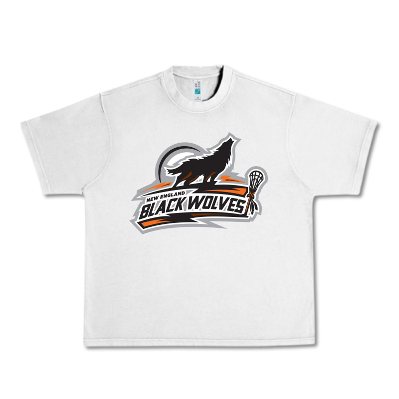 New England Black Wolves Urban Heavy Tee by artisFamous | Teevron