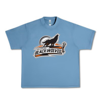 Pebble Blue new england black wolves Urban Heavy Tee - artisFamous