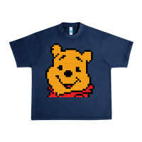Navy pooh Urban Heavy Tee - artisFamous
