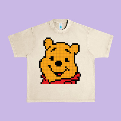 Pooh Urban Heavy Tee Designed By Artisfamous