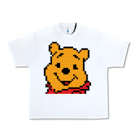 White pooh Urban Heavy Tee - artisFamous