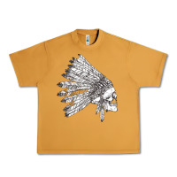Peanut Butter american indian Urban Heavy Tee - artisFamous