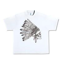White american indian Urban Heavy Tee - artisFamous