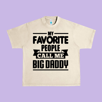 Big Daddy Urban Heavy Tee Designed By Artisfamous