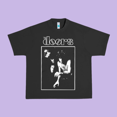 Doors 8 Urban Heavy Tee Designed By Artisfamous