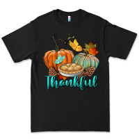 Black thankful pumpkins Premium Tee - BundleAndBundleShop