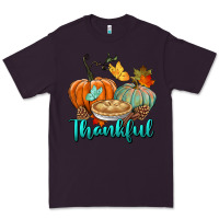 Plum thankful pumpkins Premium Tee - BundleAndBundleShop