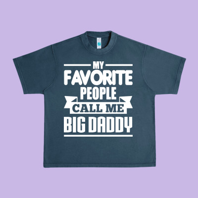 Big Daddy Urban Heavy Tee Designed By Artisfamous