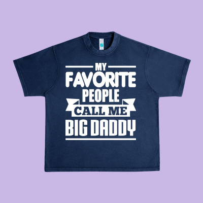 Big Daddy Urban Heavy Tee Designed By Artisfamous