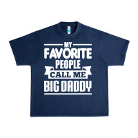 Navy big daddy Urban Heavy Tee - artisFamous
