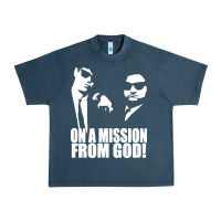 Midnight Navy blues brothers belushi Urban Heavy Tee - artisFamous