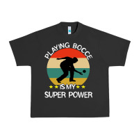 Pigment Black bocce super power boules sports Urban Heavy Tee - artisFamous