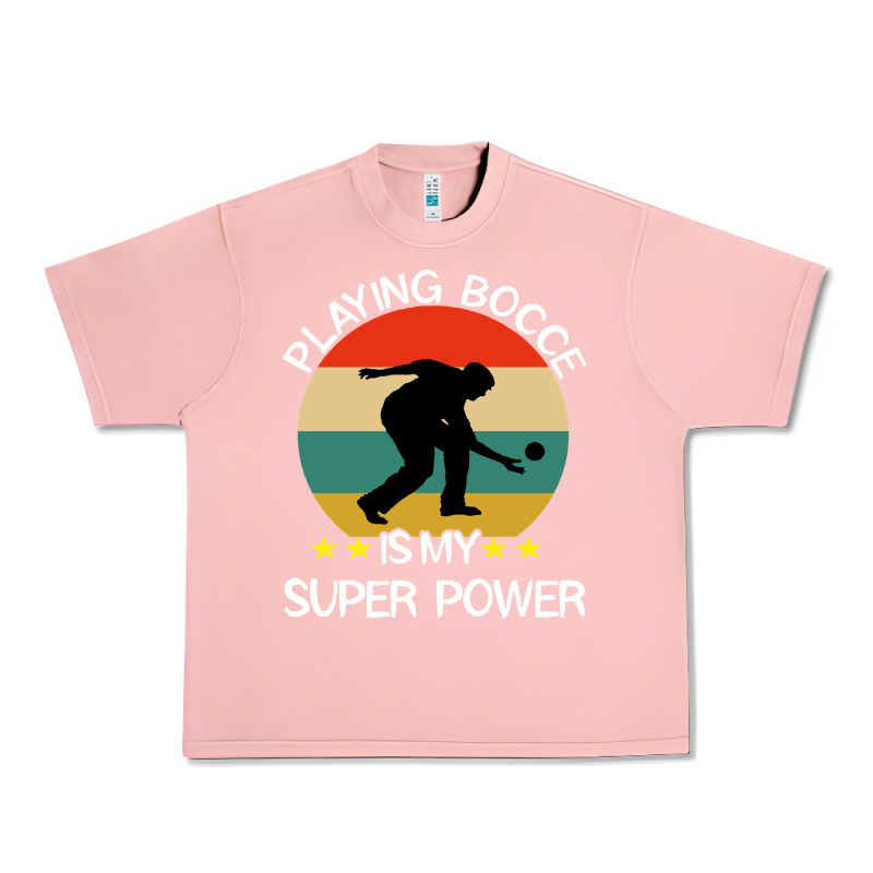 Bocce Super Power Boules Sports Urban Heavy Tee by artisFamous | Teevron