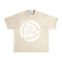 Sandshell celtic trinity knot crow spiritual mandala Urban Heavy Tee - artisFamous