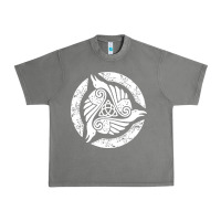 Tornado celtic trinity knot crow spiritual mandala Urban Heavy Tee - artisFamous