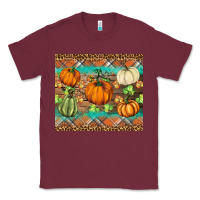Burgundy fall pumpkin Classic Tee - BarkalooDesign