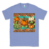 Colony Blue fall pumpkin Classic Tee - BarkalooDesign