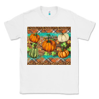 White fall pumpkin Classic Tee - BarkalooDesign