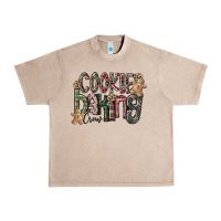 French Oak Cookie Baking Crew Urban Heavy Tee - CowhideDigitalArt