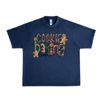 Navy Cookie Baking Crew Urban Heavy Tee - CowhideDigitalArt