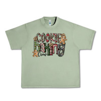 Oil Green Cookie Baking Crew Urban Heavy Tee - CowhideDigitalArt