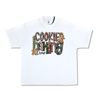 White Cookie Baking Crew Urban Heavy Tee - CowhideDigitalArt