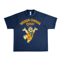 Navy yabba dabba doo Urban Heavy Tee - artisFamous