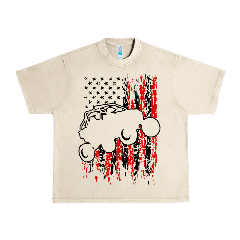 Usa Utv Rzr Racing Urban Heavy Tee by artisFamous | Teevron