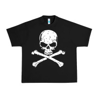 Black pirates adults pirates skull crossbones beard Urban Heavy Tee - artisFamous