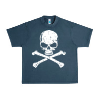 Midnight Navy pirates adults pirates skull crossbones beard Urban Heavy Tee - artisFamous
