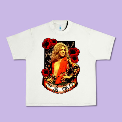 Vintage Image Robert Plant Urban Heavy Tee Designed By Artisfamous