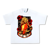 White vintage image robert plant Urban Heavy Tee - artisFamous