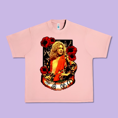 Vintage Image Robert Plant Urban Heavy Tee Designed By Artisfamous