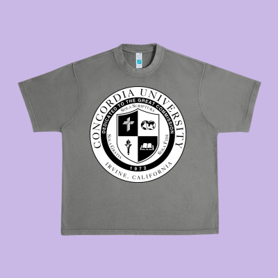 Concordia University Irvine Urban Heavy Tee Designed By Artisfamous