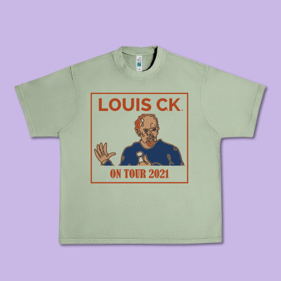 Louis C.k. Urban Heavy Tee Designed By Artisfamous