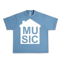 Pebble Blue house music Urban Heavy Tee - artisFamous