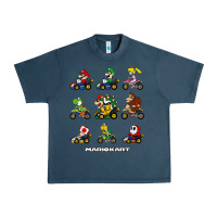 Midnight Navy mariokart Urban Heavy Tee - artisFamous