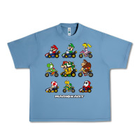 Pebble Blue mariokart Urban Heavy Tee - artisFamous