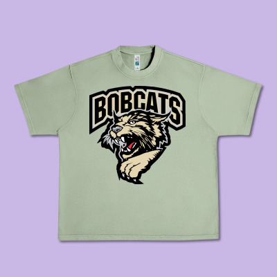 Bismarck Bobcats Urban Heavy Tee Designed By Artisfamous