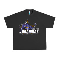 Pigment Black lone star brahmas Urban Heavy Tee - artisFamous
