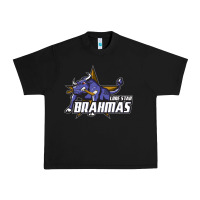 Black lone star brahmas Urban Heavy Tee - artisFamous