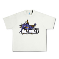 Pistachio lone star brahmas Urban Heavy Tee - artisFamous
