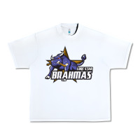 White lone star brahmas Urban Heavy Tee - artisFamous