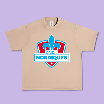 Maine Nordiques Urban Heavy Tee Designed By Artisfamous