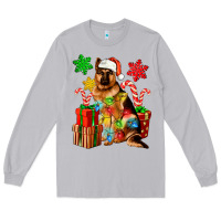 Moon Dust christmas german shepherd Long Sleeve Tee - Artiststas