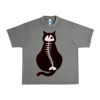 Tornado Cat with Fish Bone Urban Heavy Tee - artisFamous