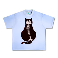 Grape Ice Cat with Fish Bone Urban Heavy Tee - artisFamous