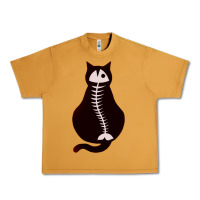 Peanut Butter Cat with Fish Bone Urban Heavy Tee - artisFamous