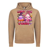 Vintage Coffee candy corn cutie Vintage Hoodie - BarkalooDesign